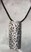 Hammered Drop Necklace